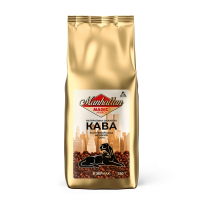 Кава Manhattan в зернах 250г